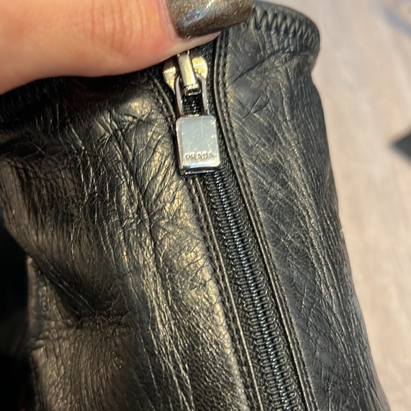 Prada 👢 leather mid length stiletto boots size 7.5 - Picture 9 of 9